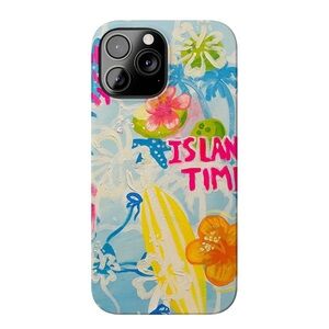 Floral Island Time Phone Case